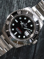 40503: Rolex Red Anniversary Sea-Dweller, Ref. 126600, Box and 2018 Card, New Old Stock FULL STICKERS