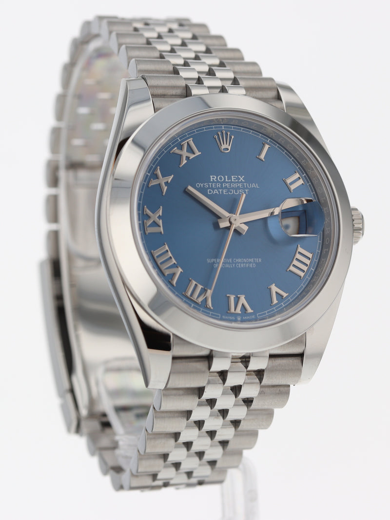 40507: Rolex Datejust 41, Ref. 126300, 2024 Full Set