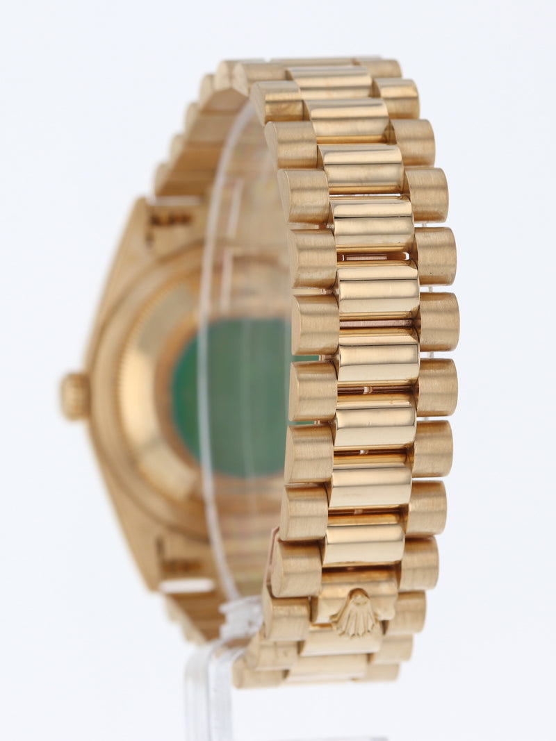 40513: Rolex 18k Yellow Gold President, Ref. 18238, Box and Papers Circa 2000