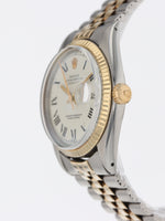 40516: Rolex Vintage  Datejust, Rare "Buckley Dial", Ref. 1601, Box and Papers Dated 1977