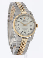 40516: Rolex Vintage  Datejust, Rare "Buckley Dial", Ref. 1601, Box and Papers Dated 1977