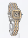 40517: Cartier Stainless Steel and 18k Yellow Gold Ladies Small Panther, Quartz