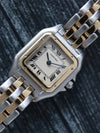 40517: Cartier Stainless Steel and 18k Yellow Gold Ladies Small Panther, Quartz