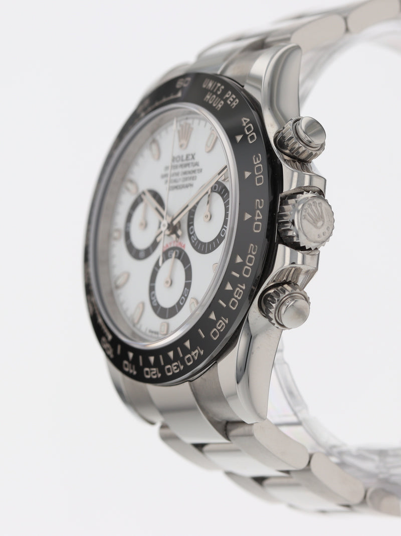 40522: Rolex Daytona, "Panda" Dial, Ref. 116500LN, 2022 Full Set