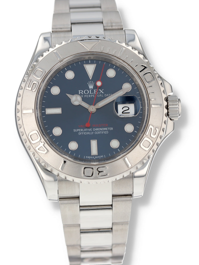 40526: Rolex Yacht-Master 40, Ref. 116622, Blue Dial