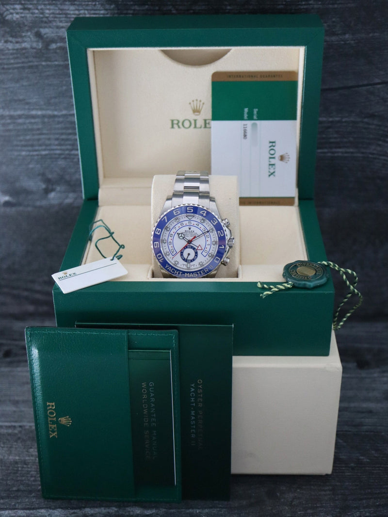 40536: Rolex Yacht-Master II, Ref. 116680, 2018 Full Set