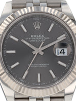 40540: Rolex Datejust 41, Ref. 126334, 2024 Full Set LIKE NEW