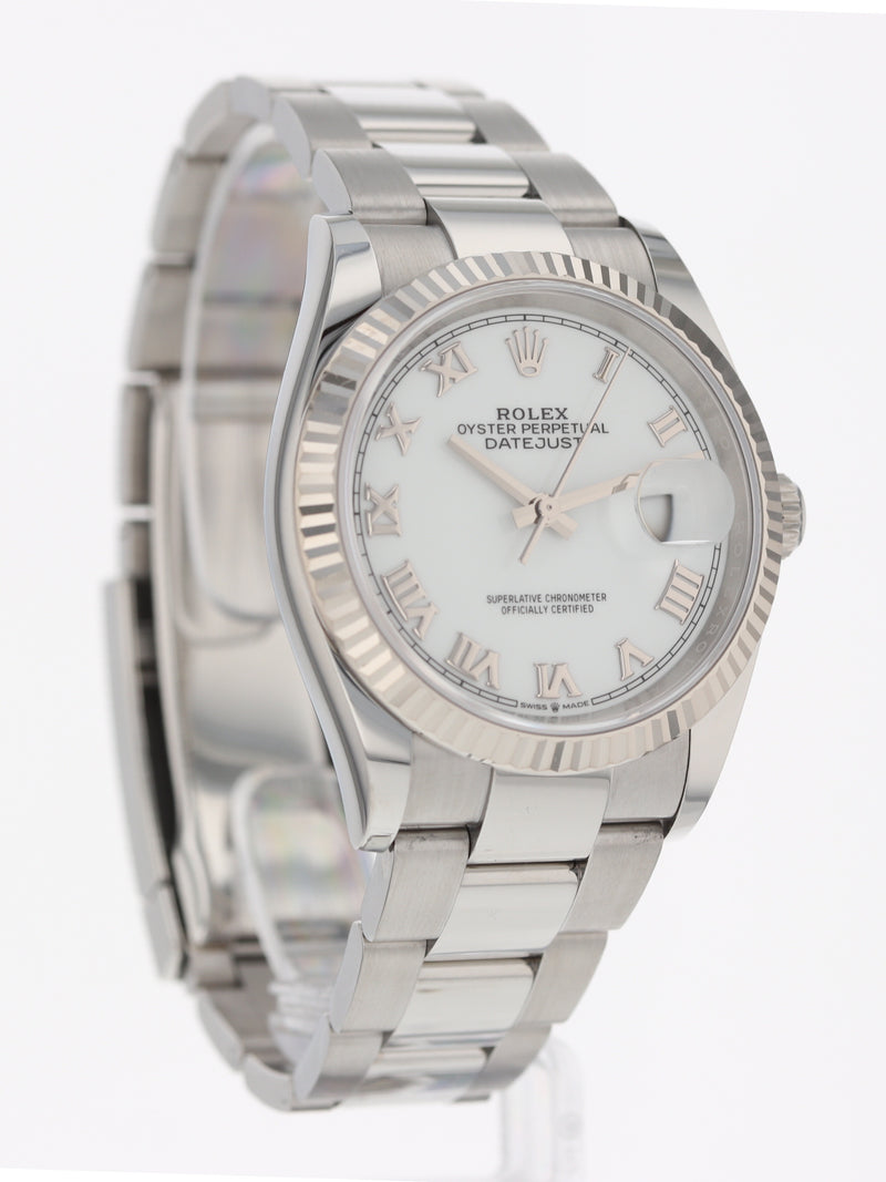 40543: Rolex Datejust 36, Ref. 126234, 2022 Full Set