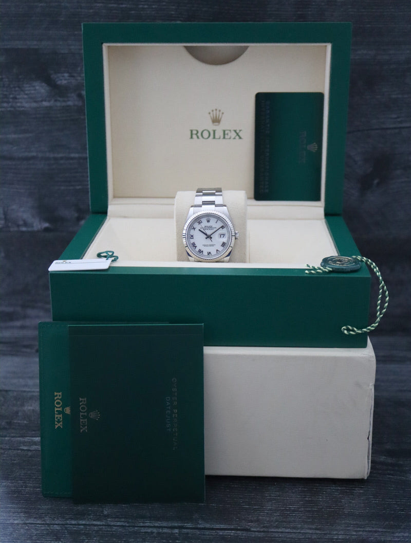 40543: Rolex Datejust 36, Ref. 126234, 2022 Full Set