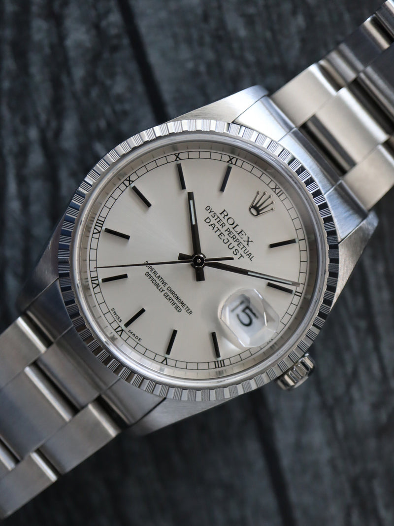 40550: Rolex Datejust 36, Ref. 16220, Rolex Papers Dated 1999