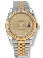 40551: Rolex Datejust 36, Ref. 116233, Rolex Papers 2005