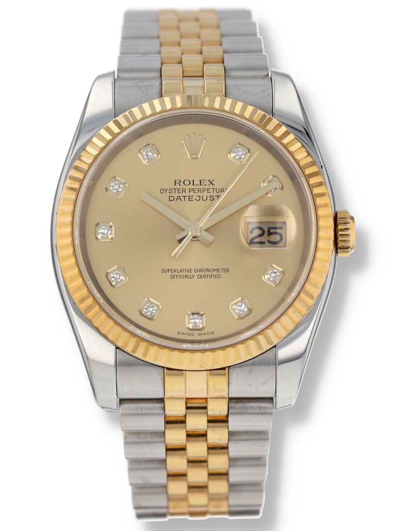 40551: Rolex Datejust 36, Ref. 116233, Rolex Papers 2005