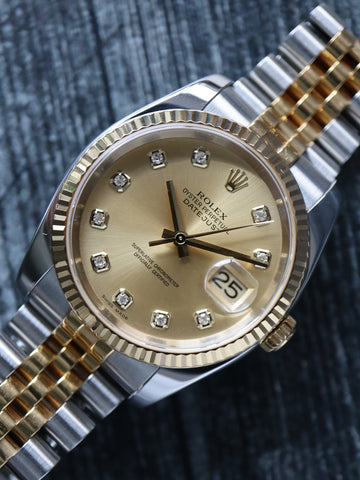 40551: Rolex Datejust 36, Ref. 116233, Rolex Papers 2005 – Paul