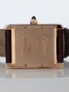 40562: Cartier 18k Rose Gold Large Tank Louis, Ref. WGTA0011, Cartier Box