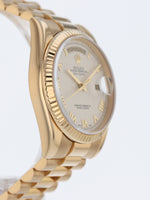 40567: Rolex 18k Yellow Gold President, Ref. 118238, Circa 2001