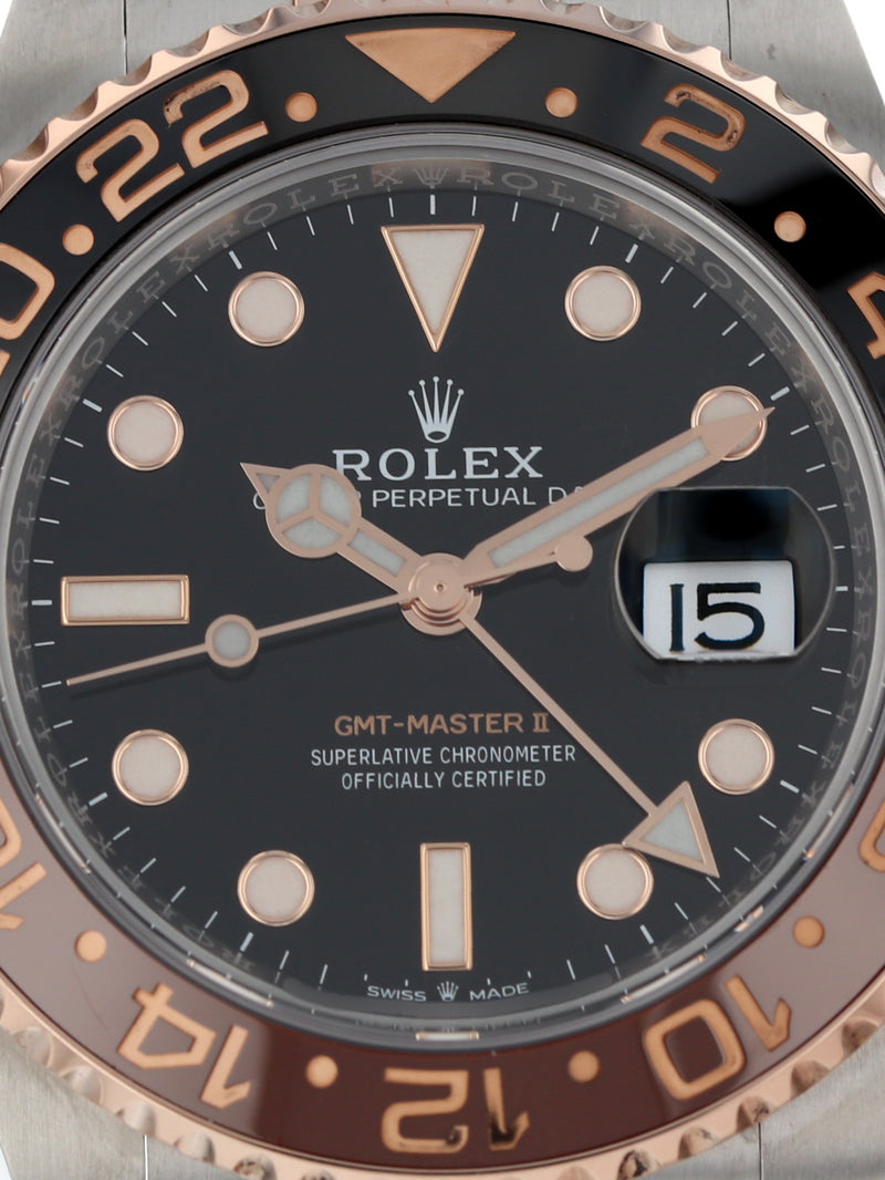 40589: Rolex GMT-Master II "Root Beer", Ref. 126711CHNR, 2021 Full Set