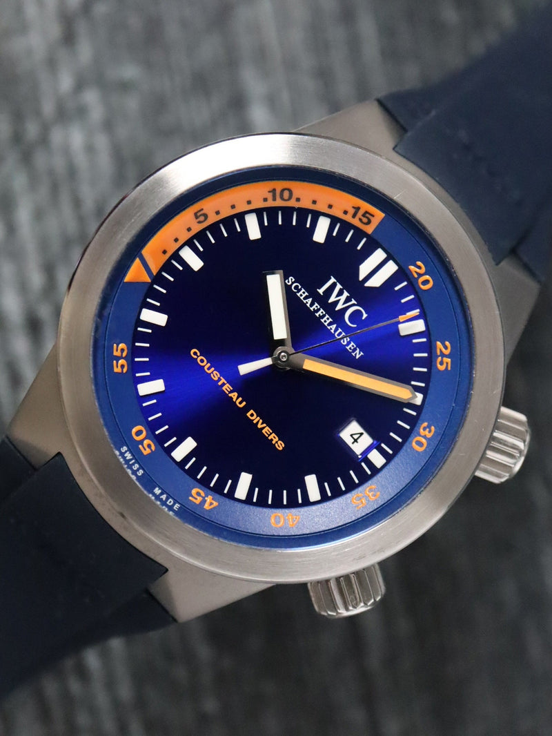 40610: IWC Aquatimer Costeau Divers Limited Edition, Ref. IW354806, IWC Box