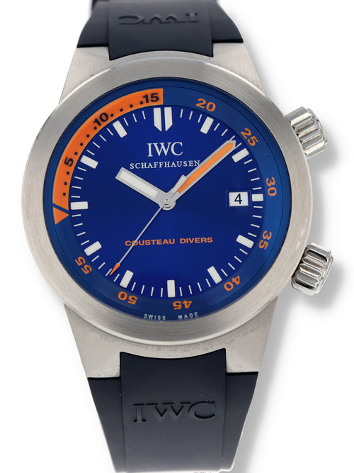 40610: IWC Aquatimer Costeau Divers Limited Edition, Ref. IW354806, IWC Box