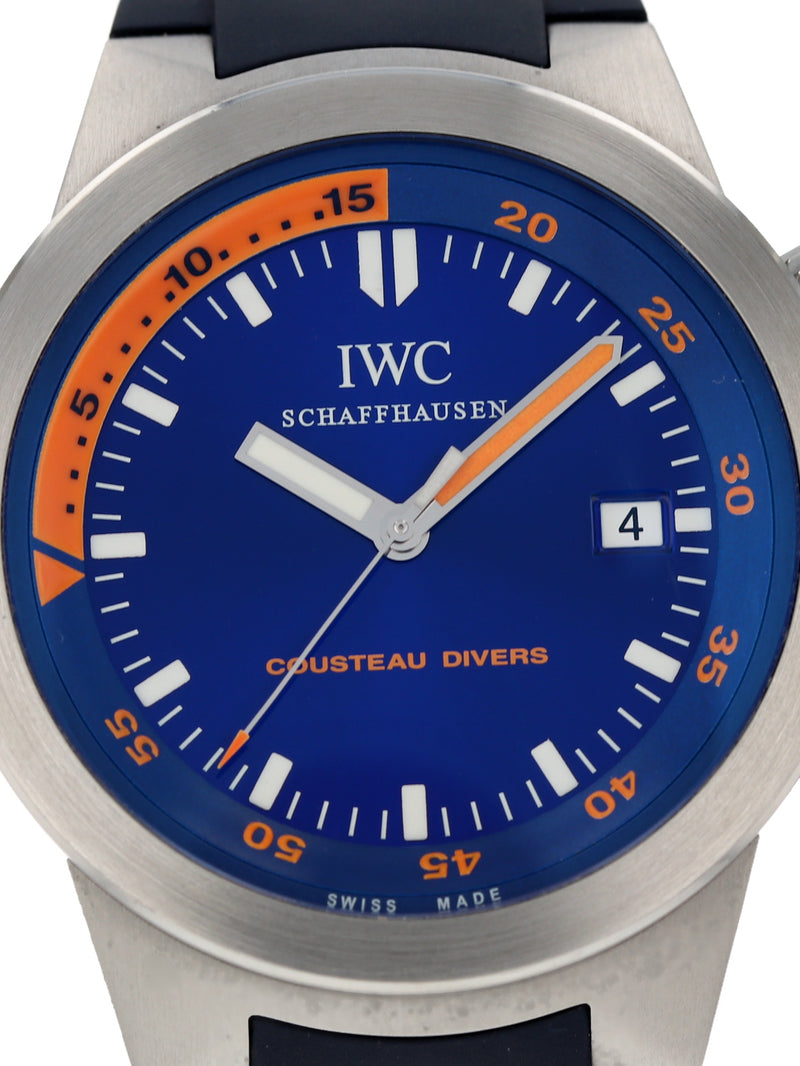 40610: IWC Aquatimer Costeau Divers Limited Edition, Ref. IW354806, IWC Box