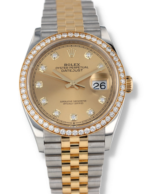 40652: Rolex Datejust 36, Ref. 126283RBR, 2020 Full Set