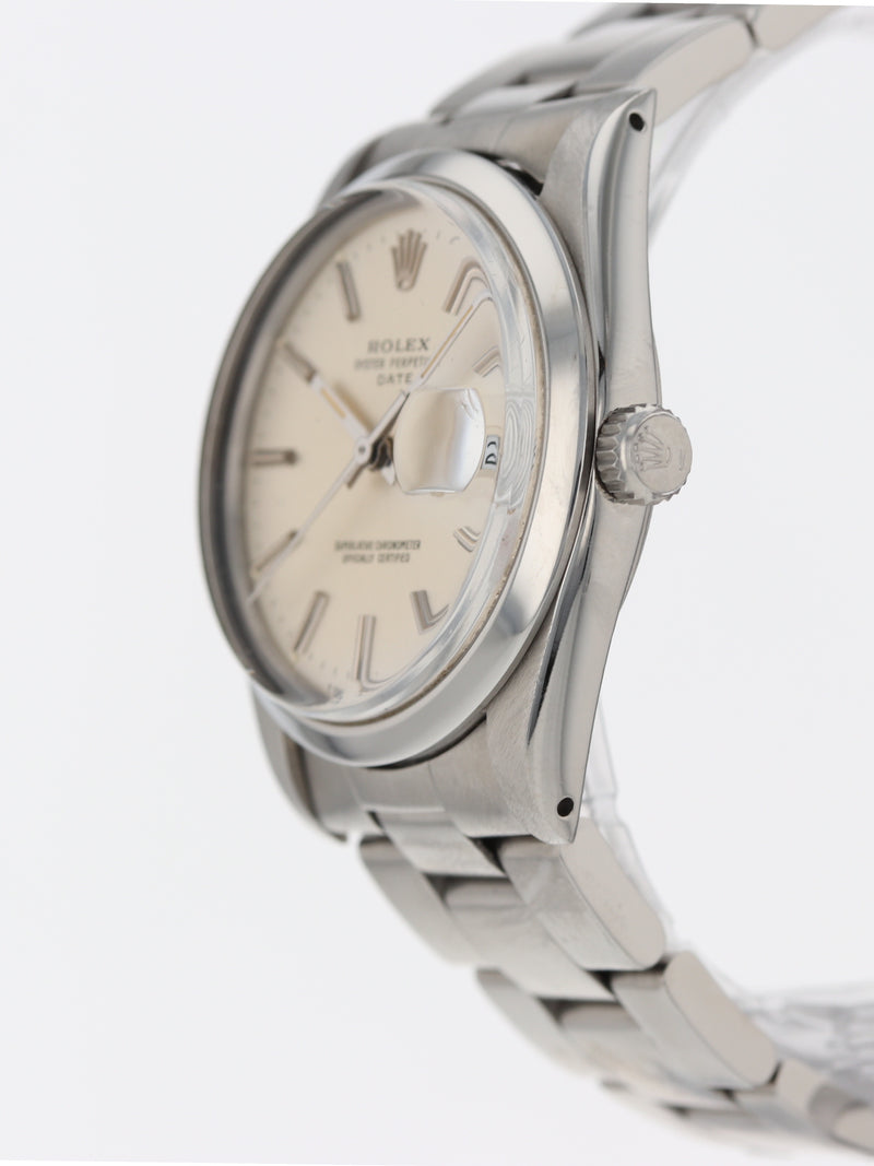 40682: Rolex Stainless Steel Date, Ref. 15000, Circa 1983