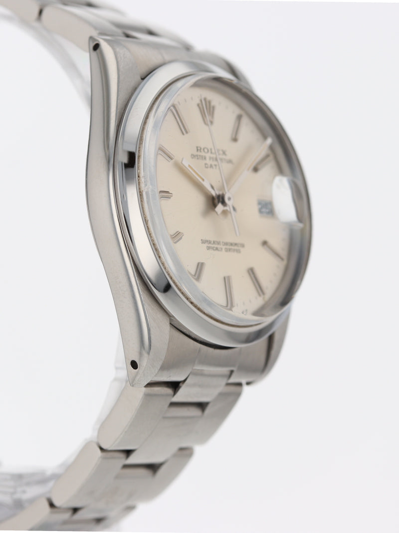 40682: Rolex Stainless Steel Date, Ref. 15000, Circa 1983