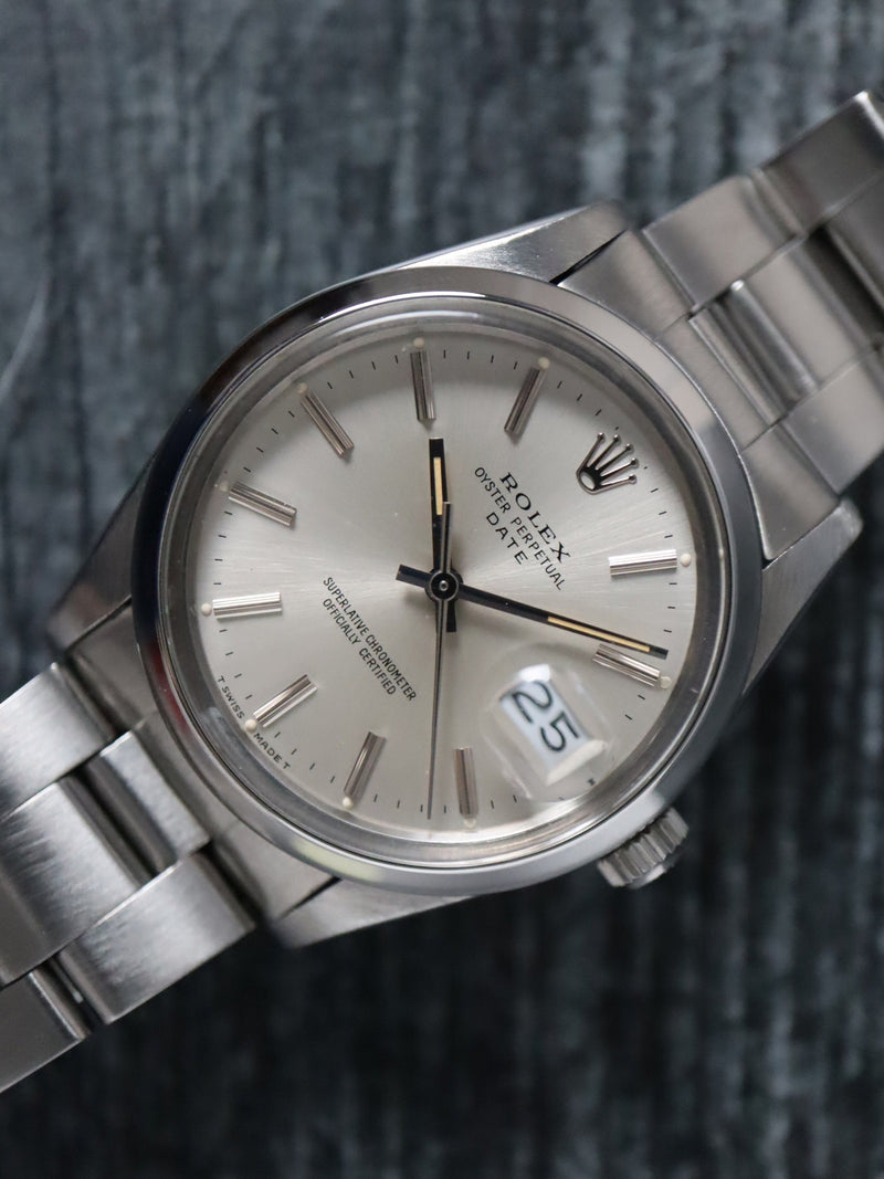 40682: Rolex Stainless Steel Date, Ref. 15000, Circa 1983