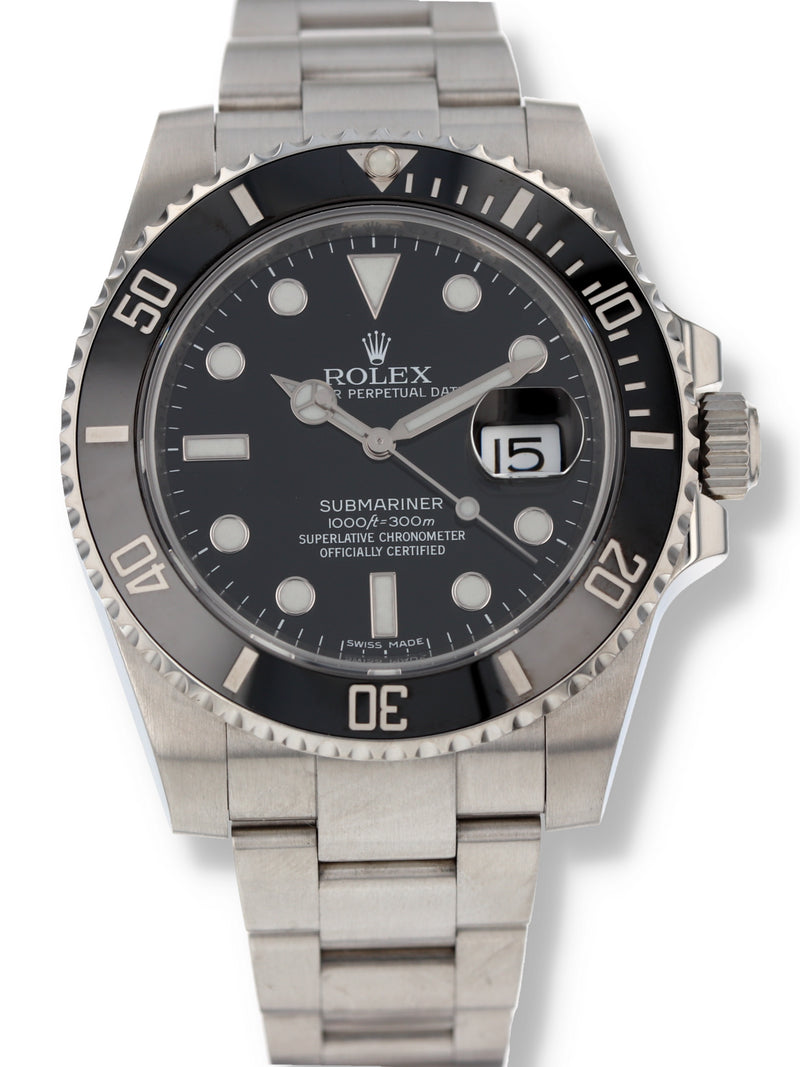 40690: Rolex Submariner 40, Ref. 116610LN, Box and 2013 Card