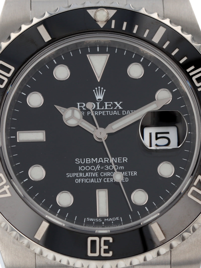 40690: Rolex Submariner 40, Ref. 116610LN, Box and 2013 Card
