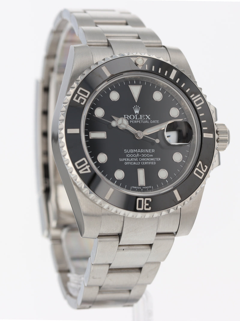 40690: Rolex Submariner 40, Ref. 116610LN, Box and 2013 Card