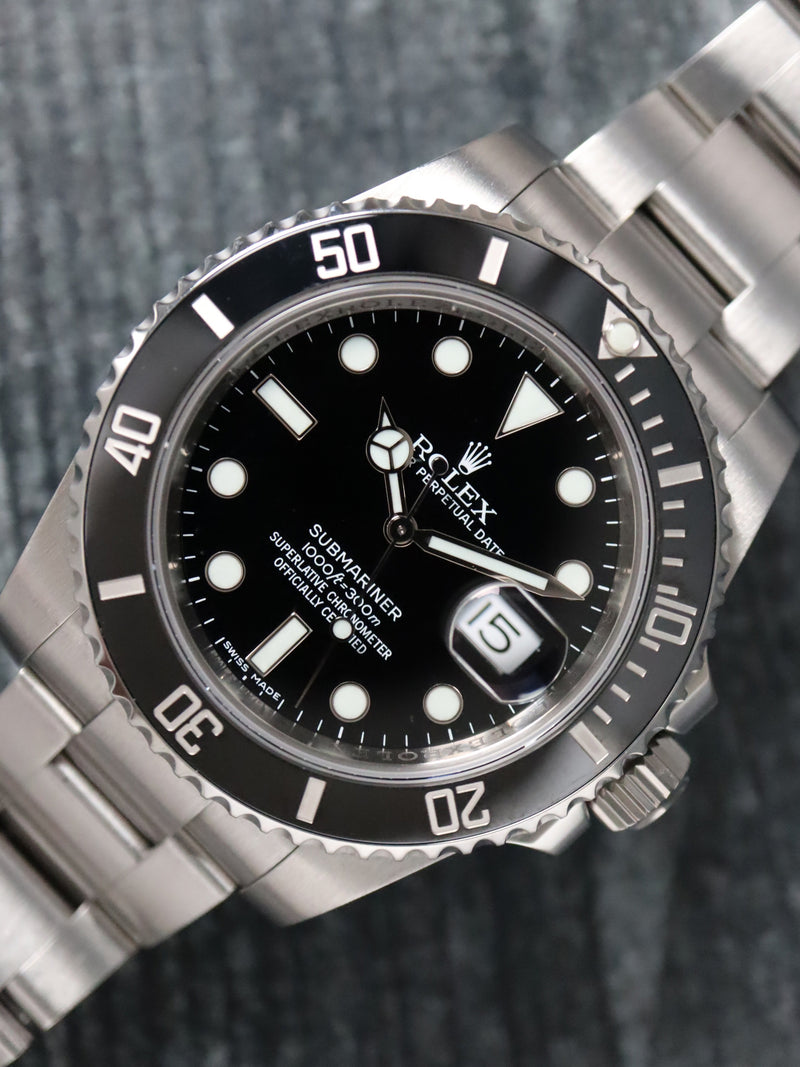 40690: Rolex Submariner 40, Ref. 116610LN, Box and 2013 Card
