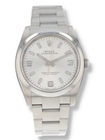 40700: Rolex Oyster Perpetual 34, Ref. 114200, Box and 2016 Card + 2025 Service Card