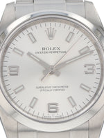 40700: Rolex Oyster Perpetual 34, Ref. 114200, Box and 2016 Card + 2025 Service Card