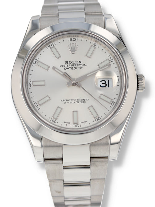 40702: Rolex Datejust II, Ref. 116300, Box and 2017 Card
