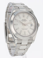 40702: Rolex Datejust II, Ref. 116300, Box and 2017 Card