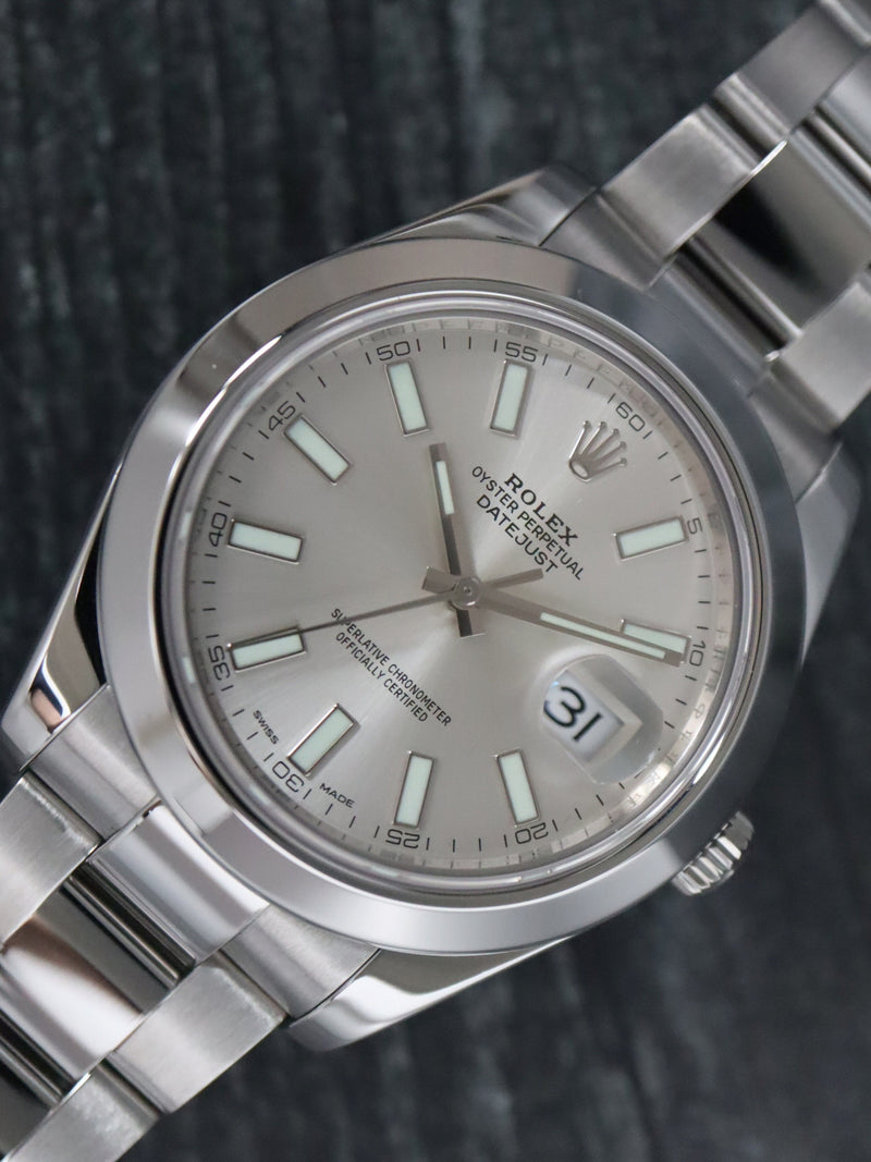 40702: Rolex Datejust II, Ref. 116300, Box and 2017 Card