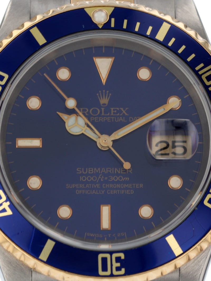 40708: Rolex Submariner 40, Ref. 16613, Circa 2003