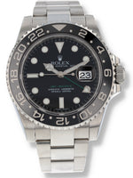 40713: Rolex GMT-Master II, Ref. 116710LN, Rolex Box + 2025 Rolex Service Card