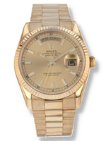 40715: Rolex 18k Day-Date 36, Ref. 118238, Box and 2013 Card