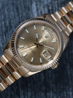 40715: Rolex 18k Day-Date 36, Ref. 118238, Box and 2013 Card