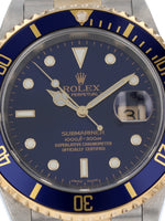(On Hold) 40728: Rolex Submariner 40, Ref. 16613, Box and Papers Circa 2003