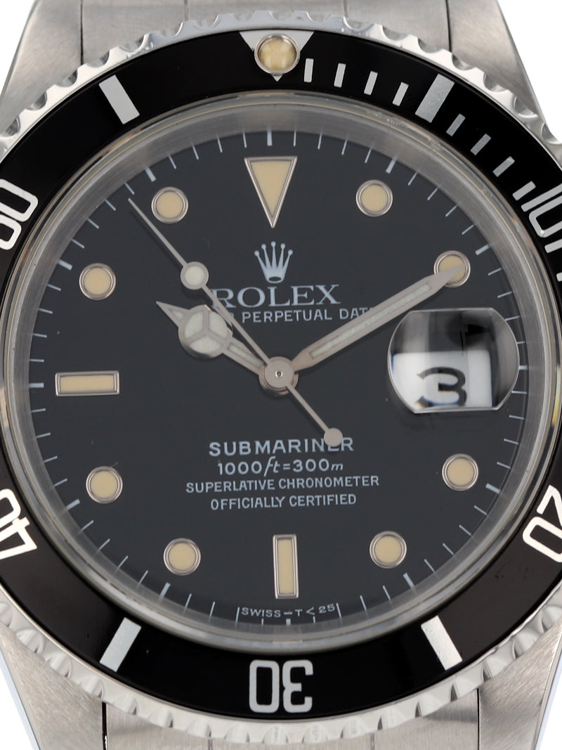 40734: Rolex Submariner 40, Ref. 16610, Circa 1991
