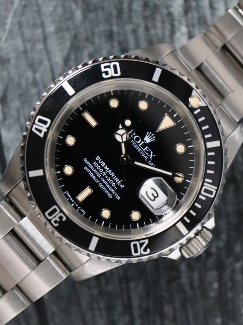 40734: Rolex Submariner 40, Ref. 16610, Circa 1991