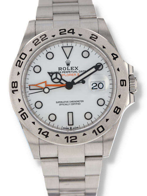 40737: Rolex Explorer II, Ref. 226570, Box and 2022 Card