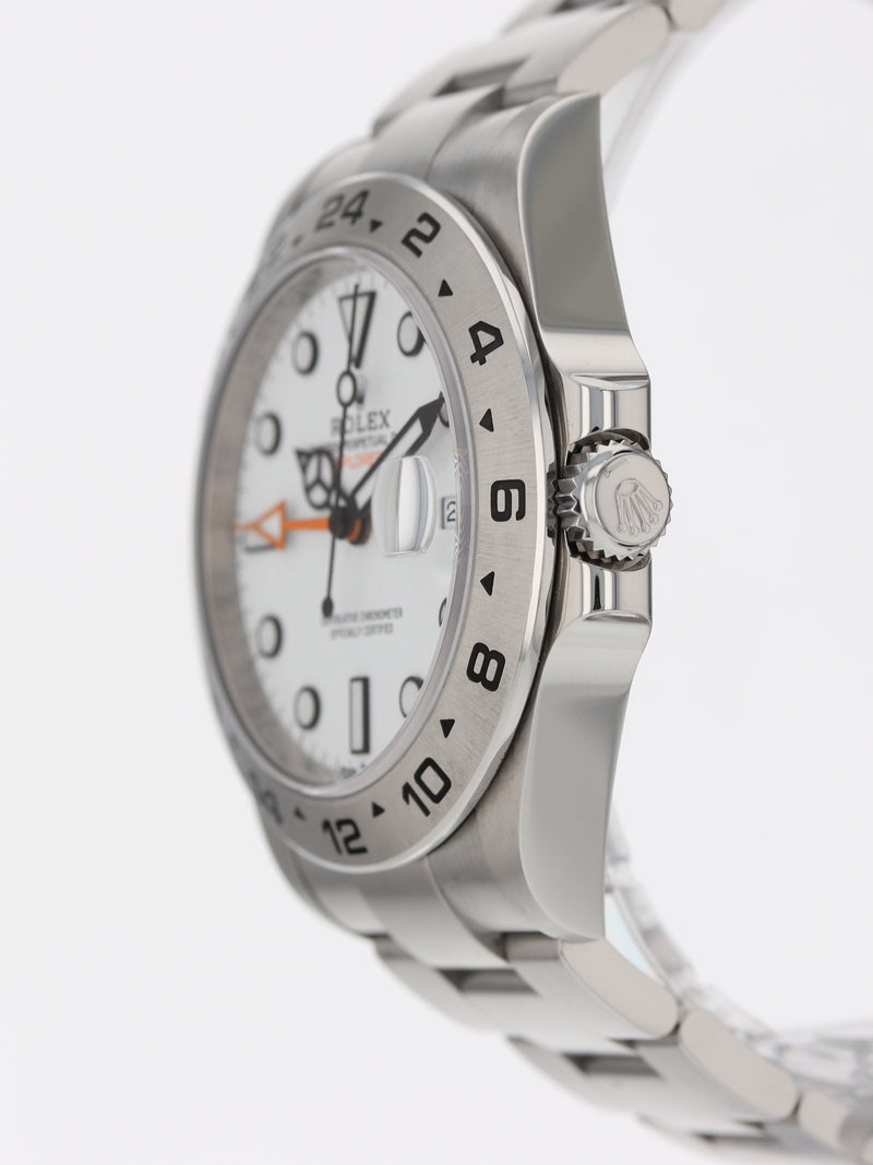 40737: Rolex Explorer II, Ref. 226570, Box and 2022 Card