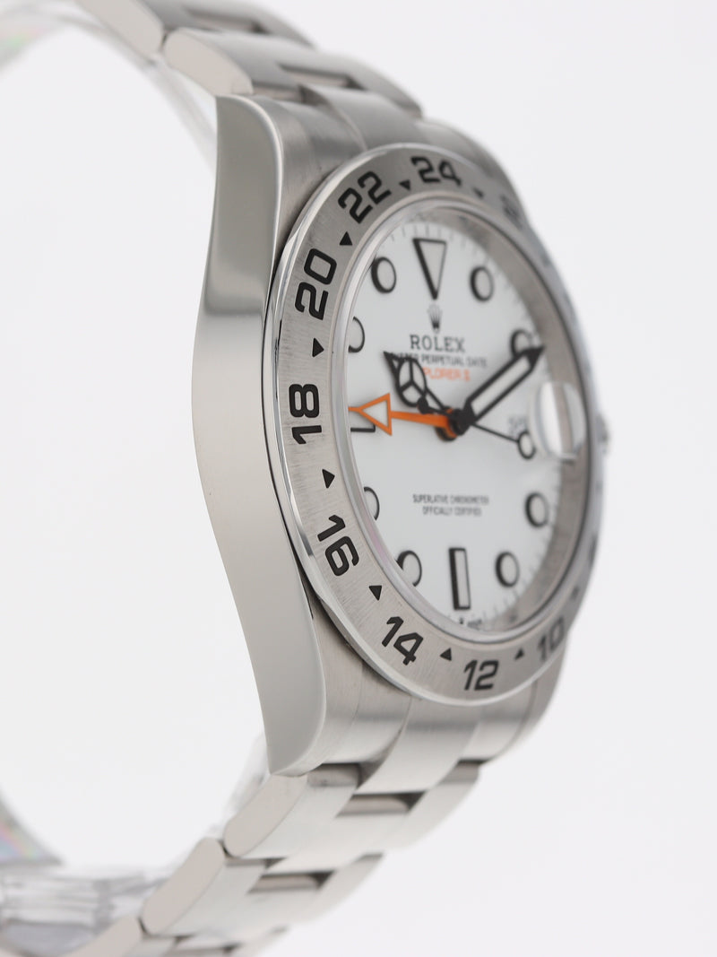 40737: Rolex Explorer II, Ref. 226570, Box and 2022 Card