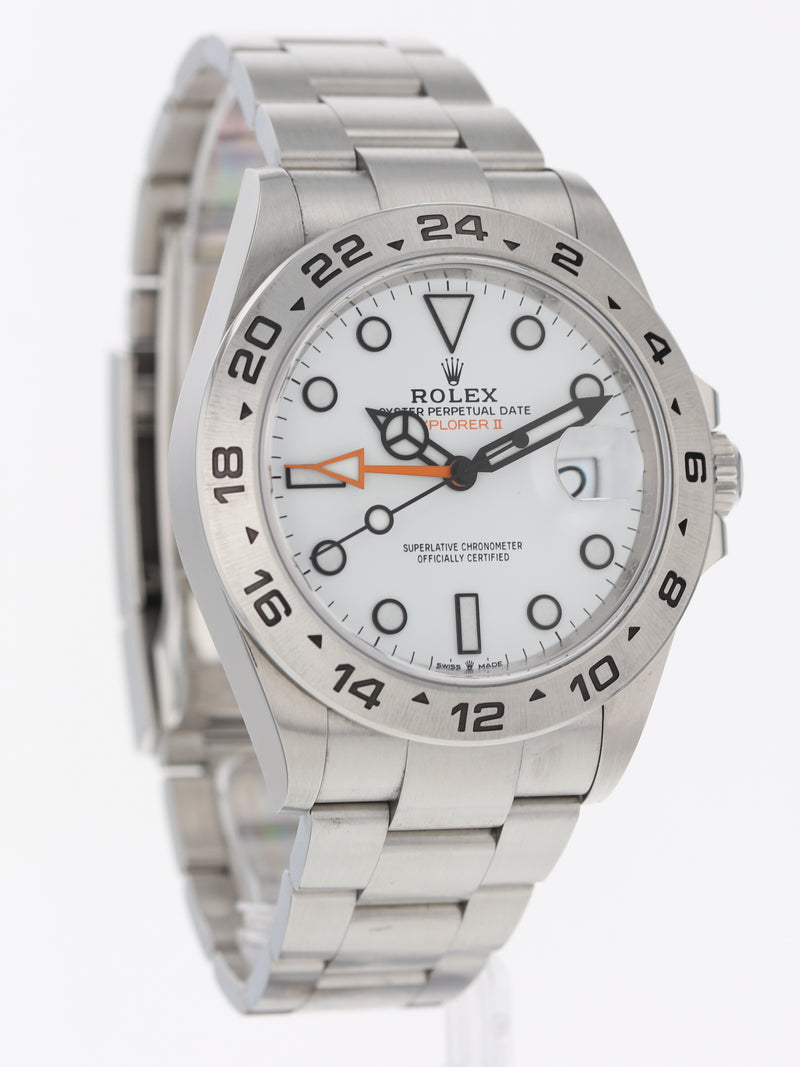40737: Rolex Explorer II, Ref. 226570, Box and 2022 Card