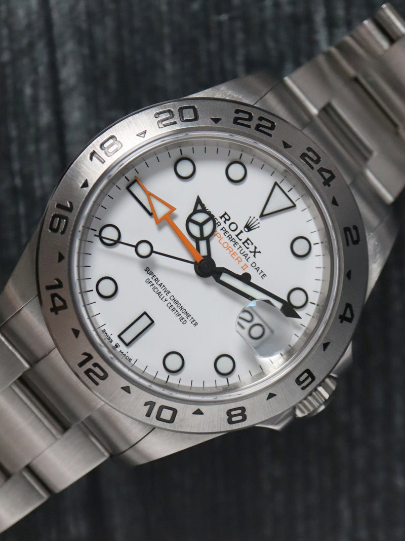 40737: Rolex Explorer II, Ref. 226570, Box and 2022 Card