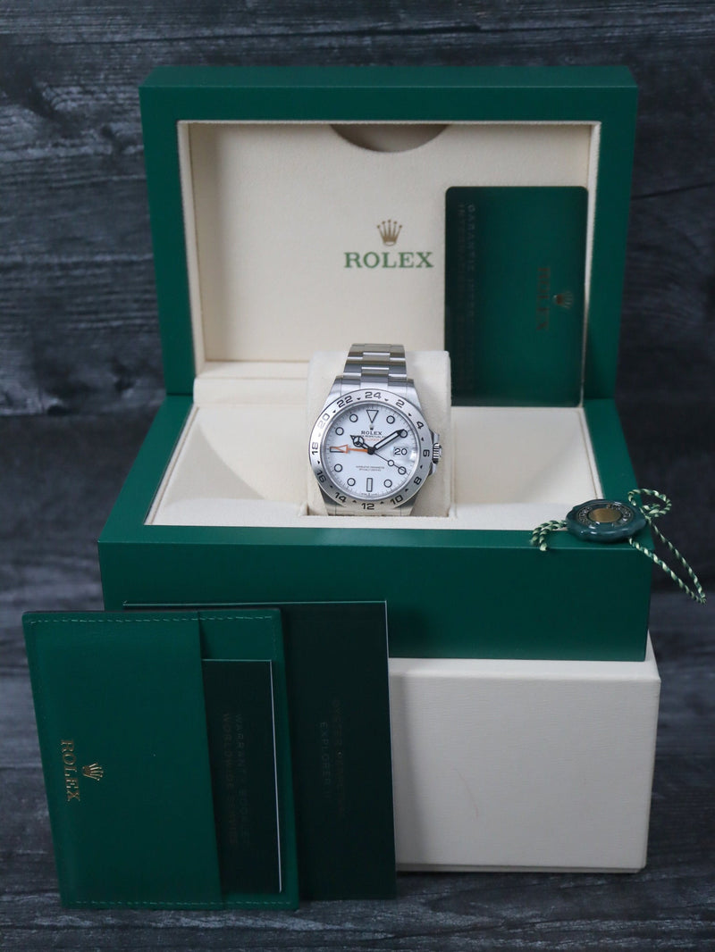 40737: Rolex Explorer II, Ref. 226570, Box and 2022 Card