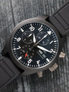 40749: IWC Pilot's Watch Chronograph 41 Top Gun, Ref. IW389401, 2025 Full Set